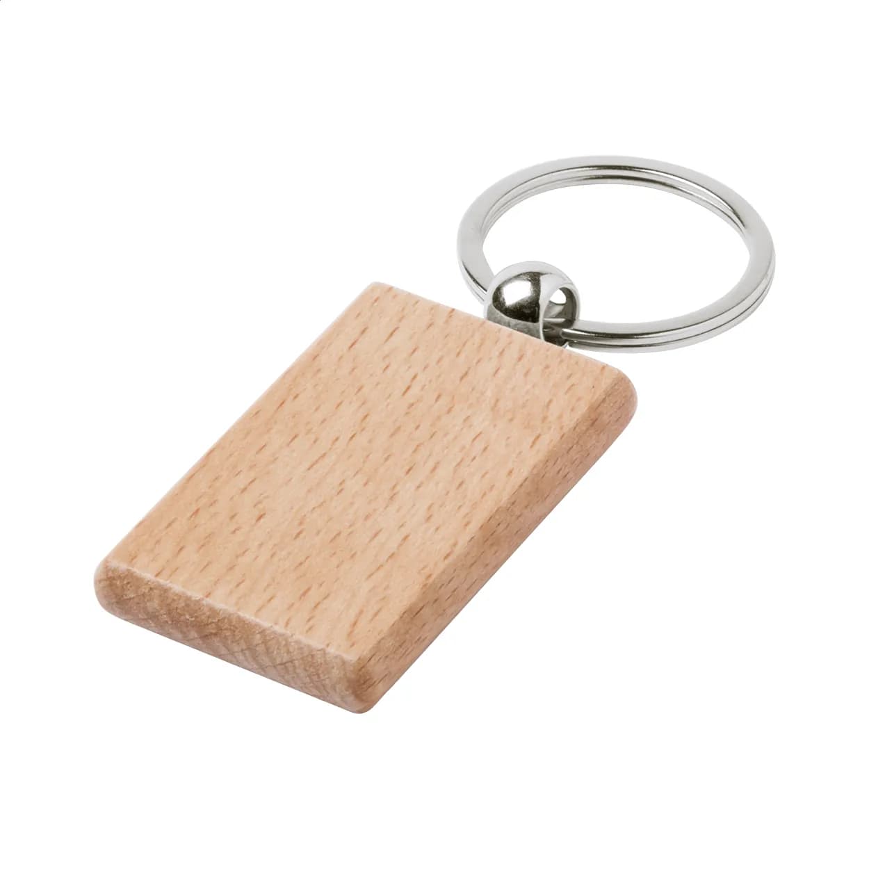 Schlüsselanhänger Kreis - Wokke - natur (-B)