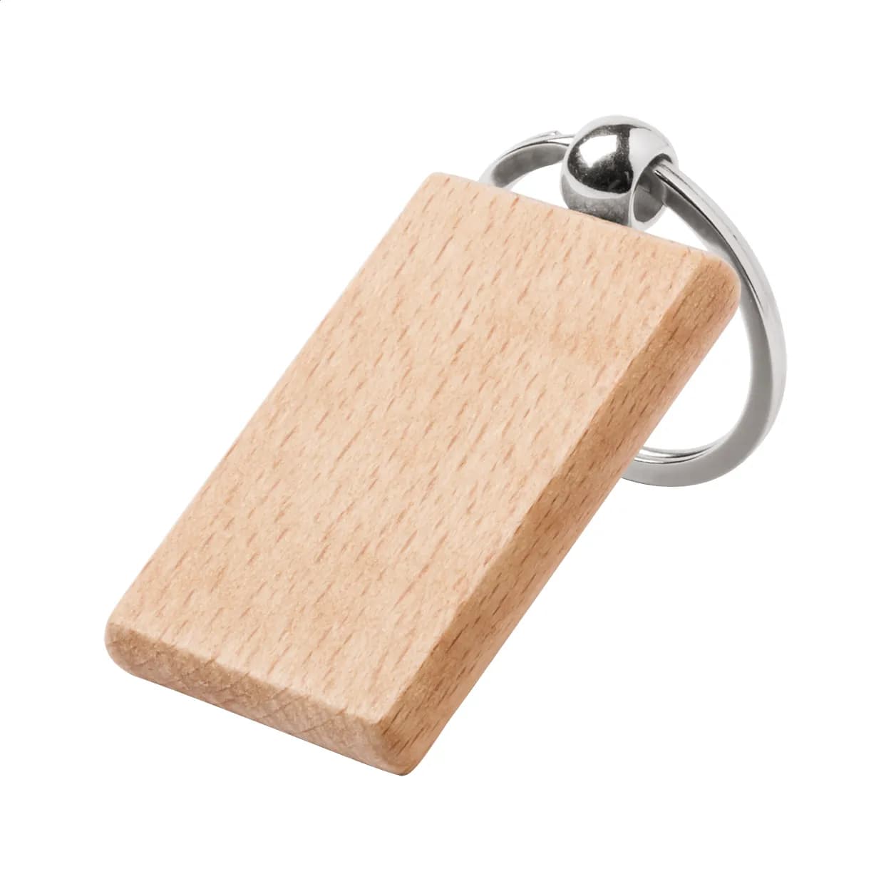 Schlüsselanhänger Kreis - Wokke - natur (-B)