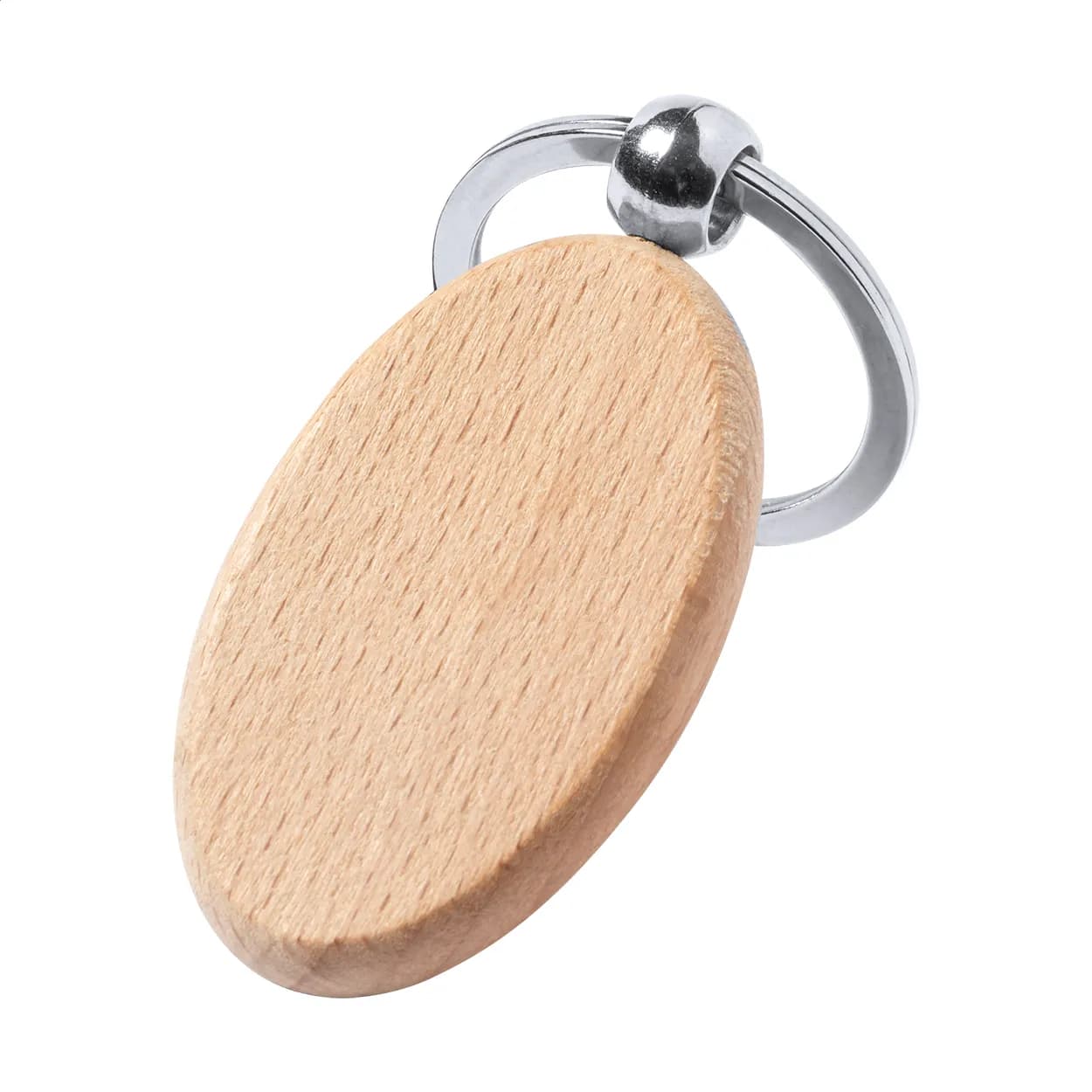 Schlüsselanhänger Kreis - Wokke - natur (-D)