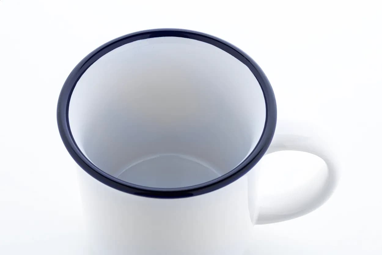 Vintage Sublimationstasse - Woodstock Subo - blau (-06)