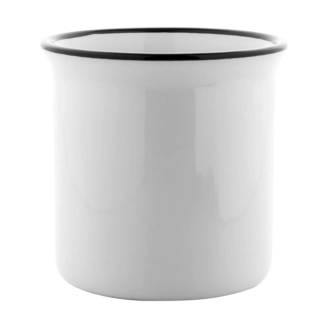 Vintage Sublimationstasse - Woodstock Subo - schwarz (-10)