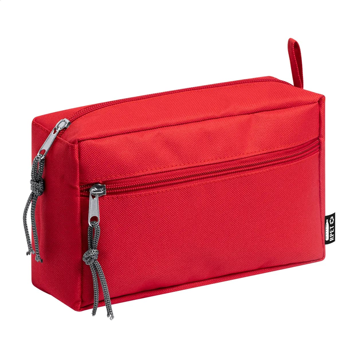 RPET Kosmetik-Tasche - Cosmax - rot (-05)