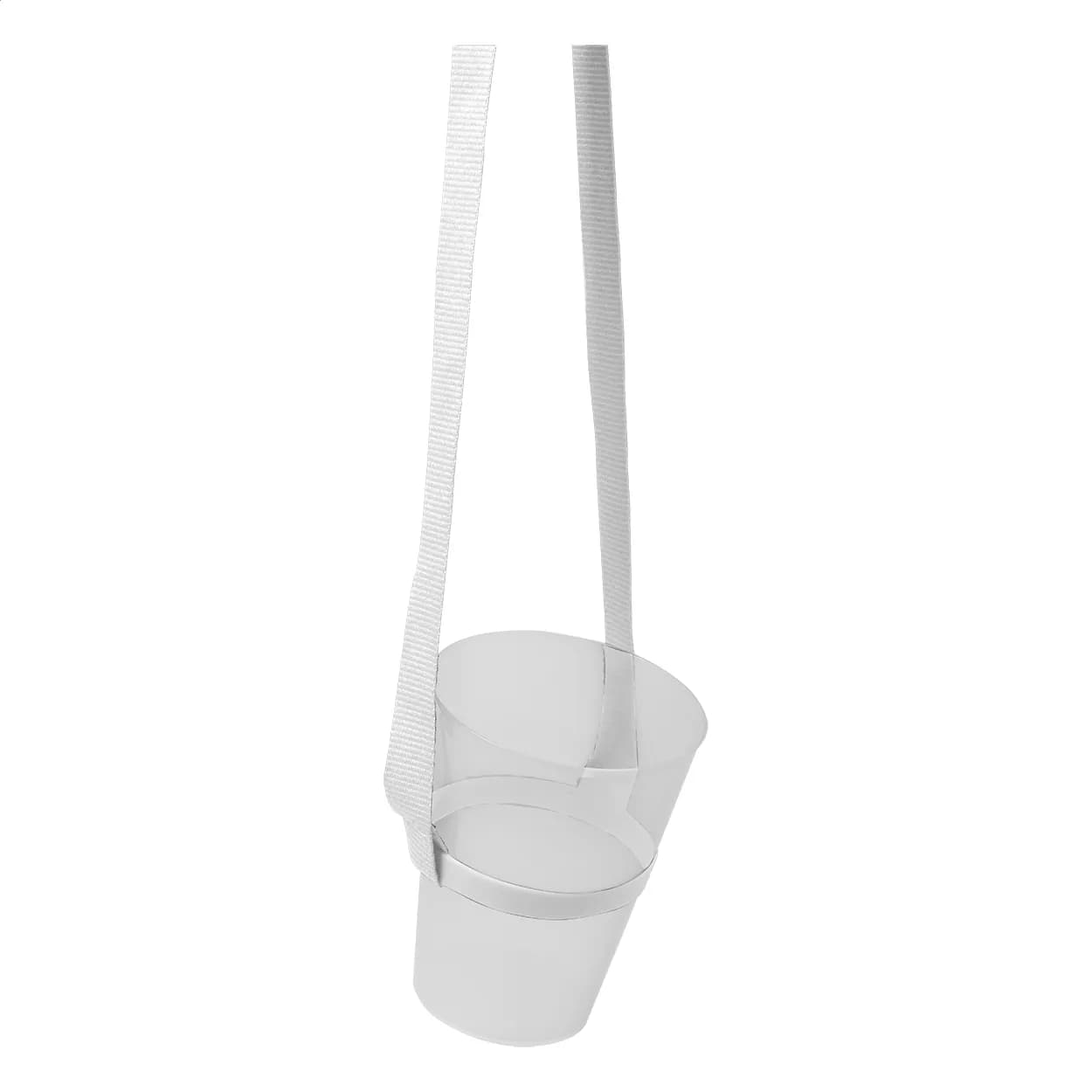 Getränkehalter-Lanyard - Lancup - weiß (-01)