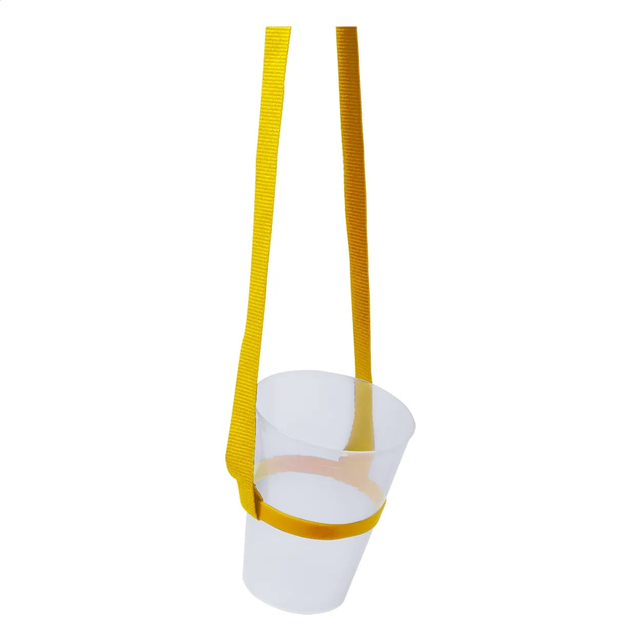 Getränkehalter-Lanyard - Lancup - gelb (-02)