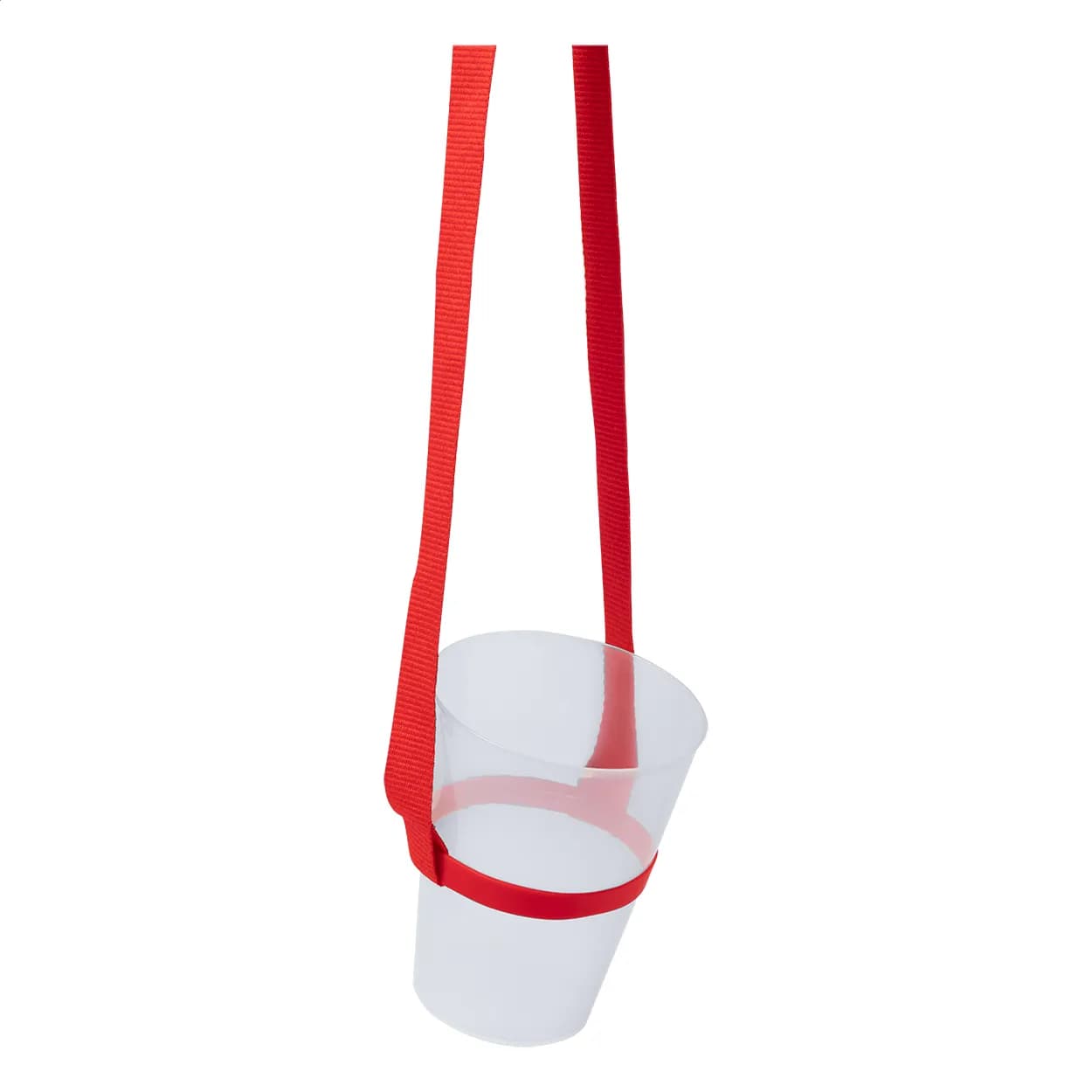 Getränkehalter-Lanyard - Lancup - rot (-05)