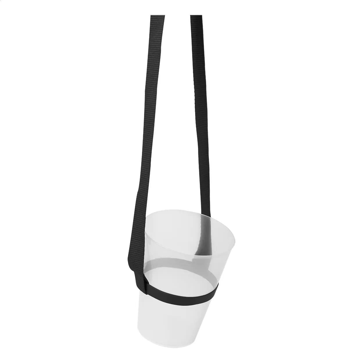 Getränkehalter-Lanyard - Lancup - schwarz (-10)