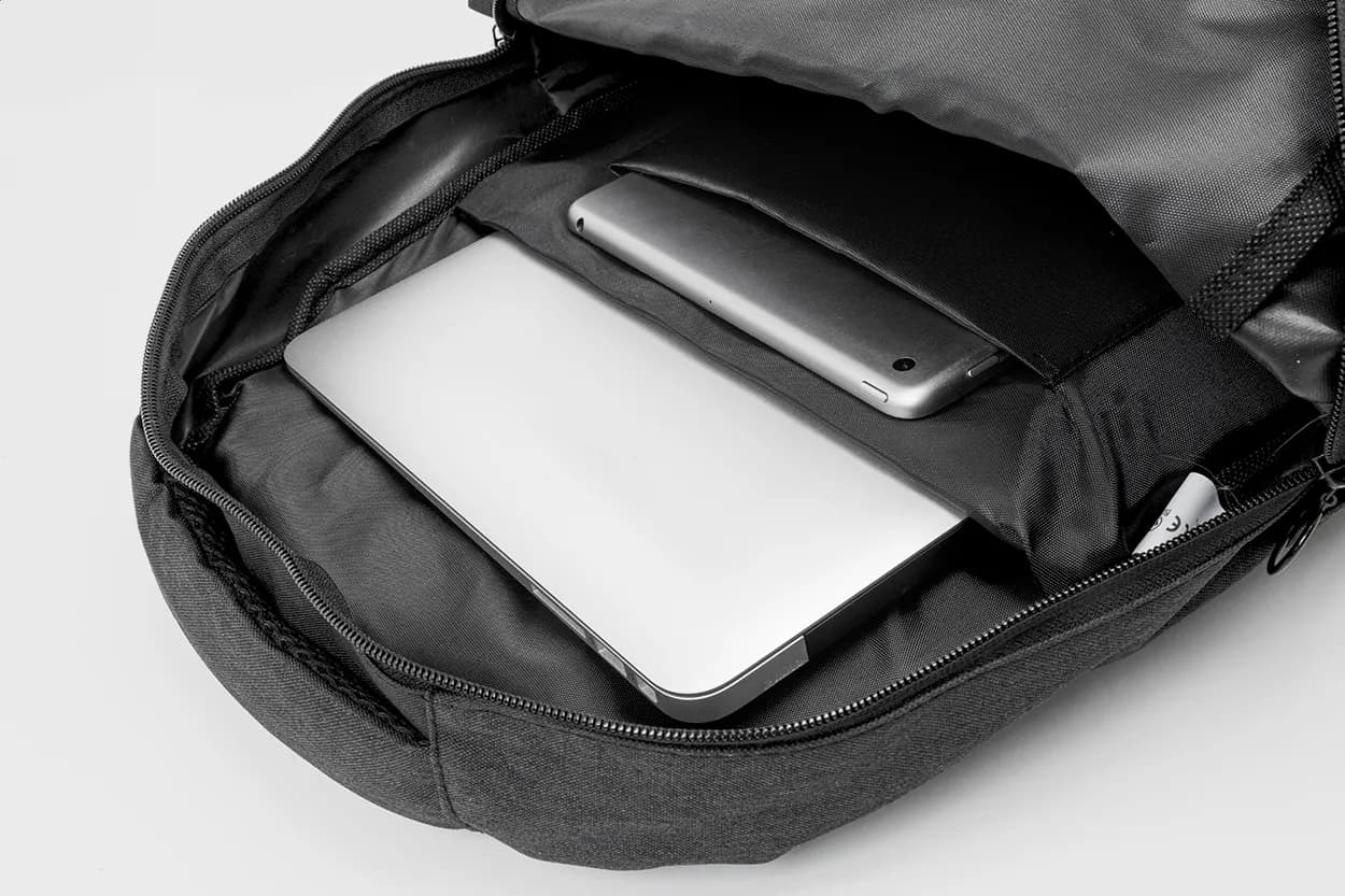 RPET Rucksack - Hershey - schwarz (-10)