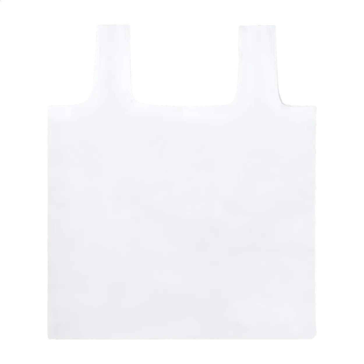 faltbare RPET Einkaufstasche - Squber - weiß (-01)