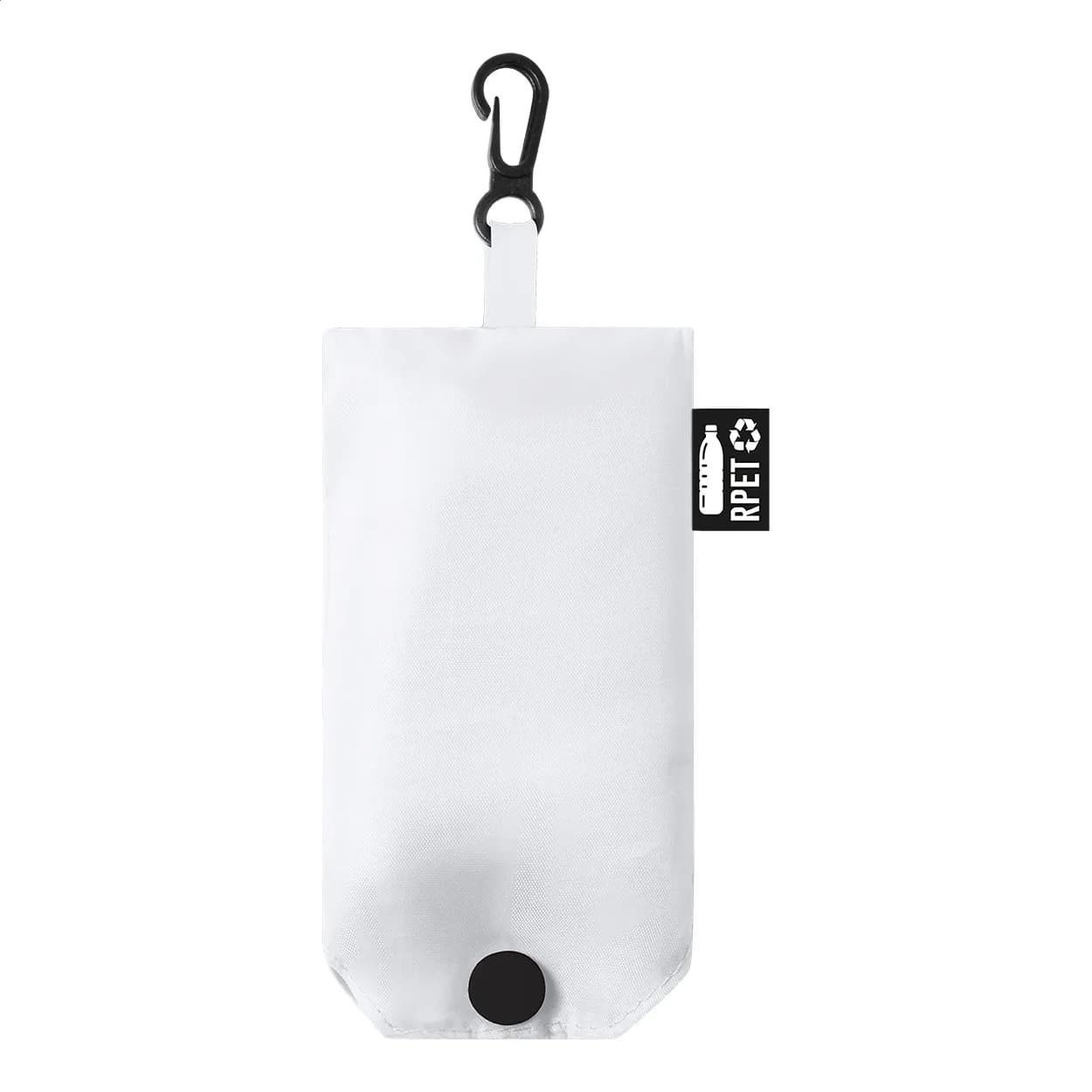 faltbare RPET Einkaufstasche - Squber - weiß (-01)