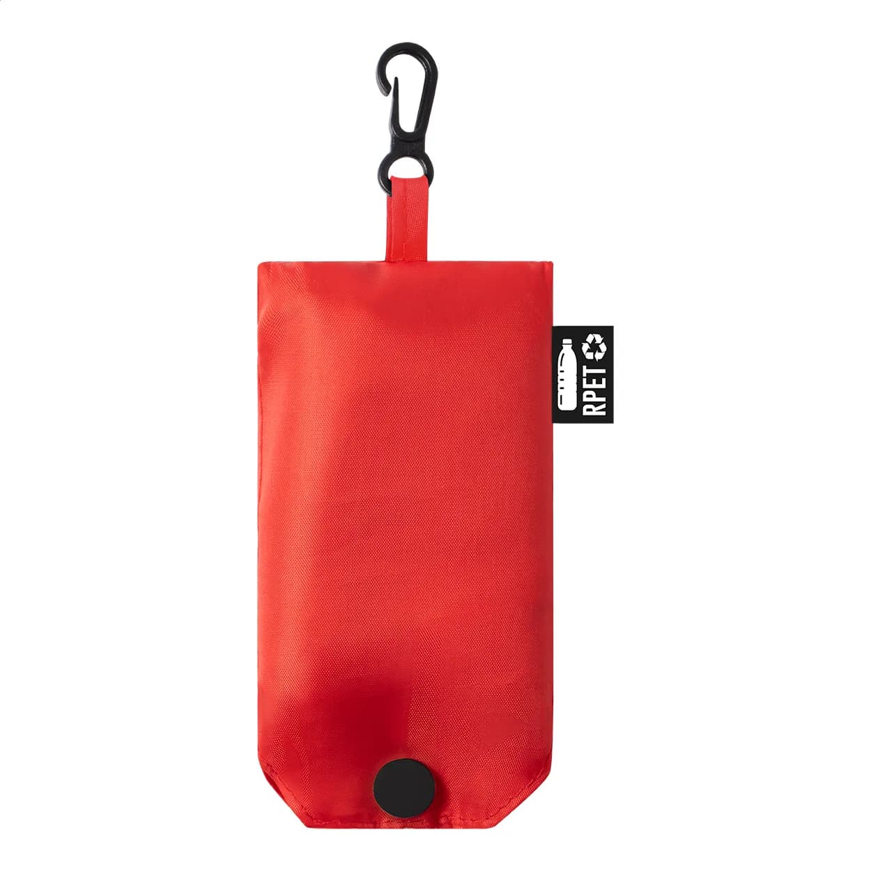 faltbare RPET Einkaufstasche - Squber - rot (-05)