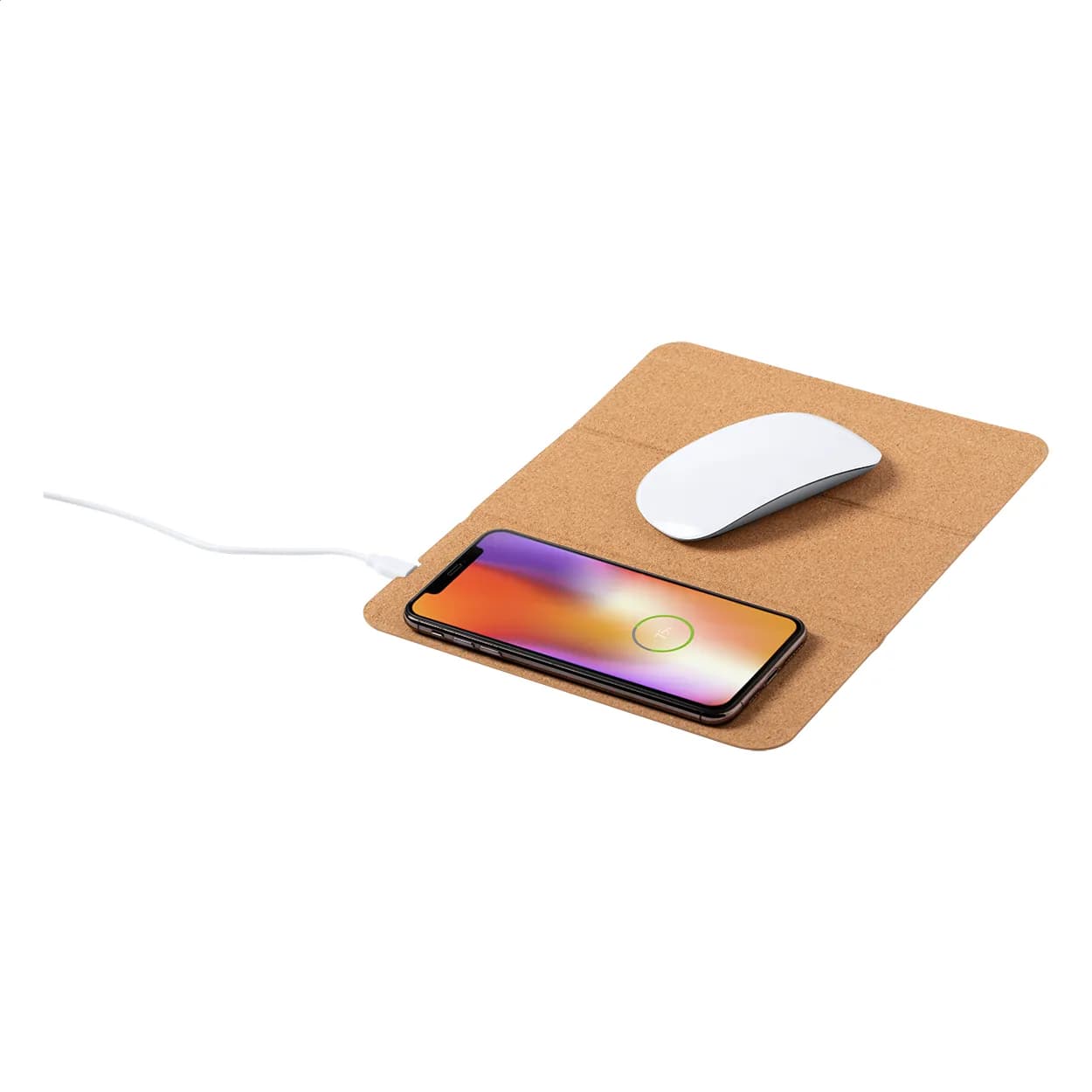 Wireless-Charger Mousepad - Corpad Charge - natur