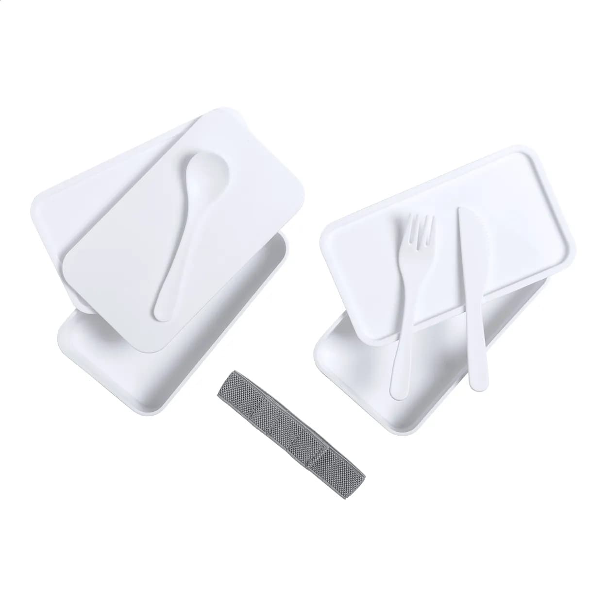 Antibakterielle Lunchbox - Ayam - weiß (-01)