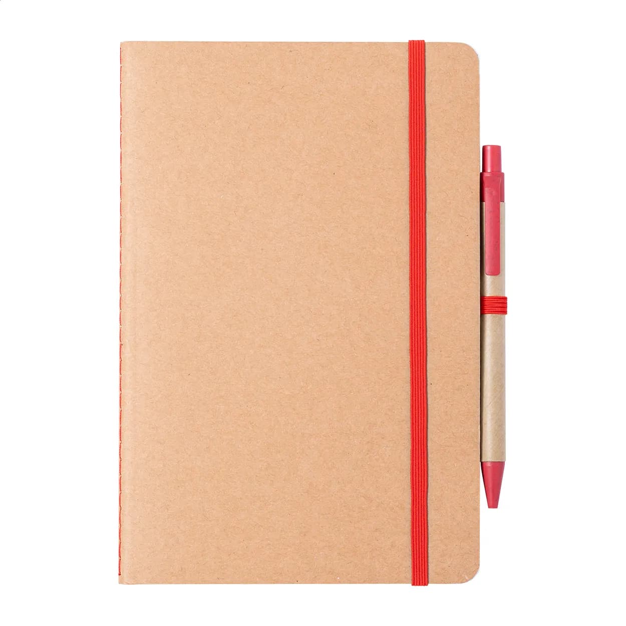 Notizbuch - Ginkgo - rot (-05)