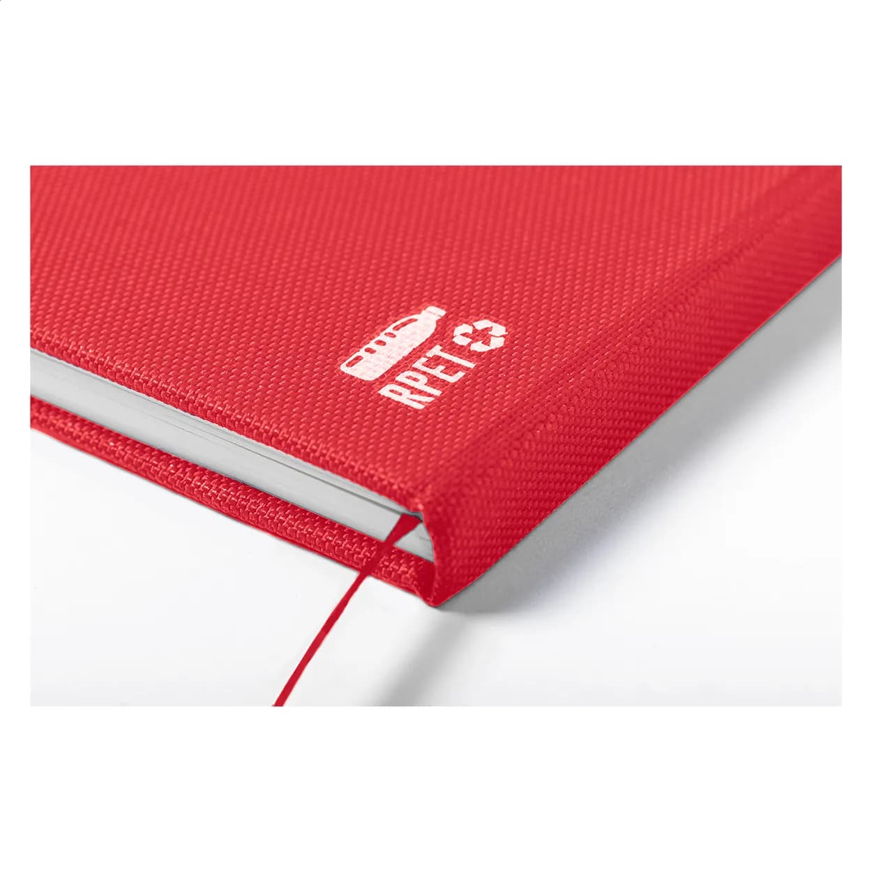 RPET-Notizbuch - Baccata - rot (-05)