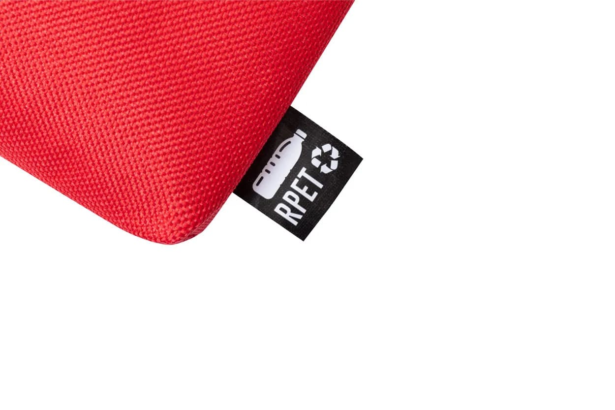 Kosmetiktasche aus RPET - Vanitax - rot (-05)