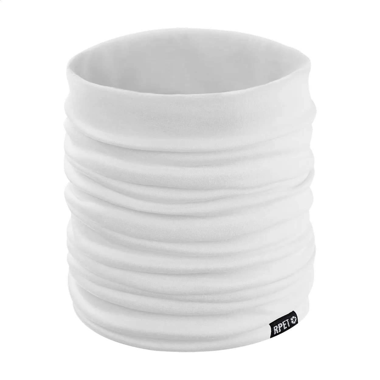 Multifunktions-Schal aus RPET - Terrax - weiß (-01)