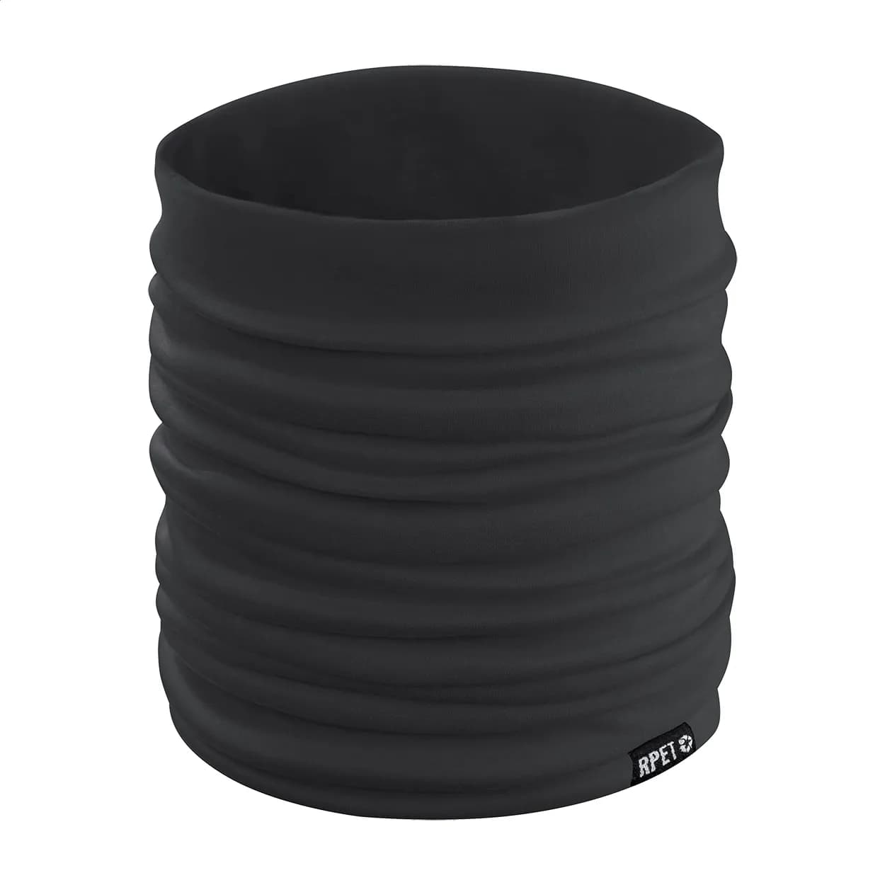 Multifunktions-Schal aus RPET - Terrax - schwarz (-10)