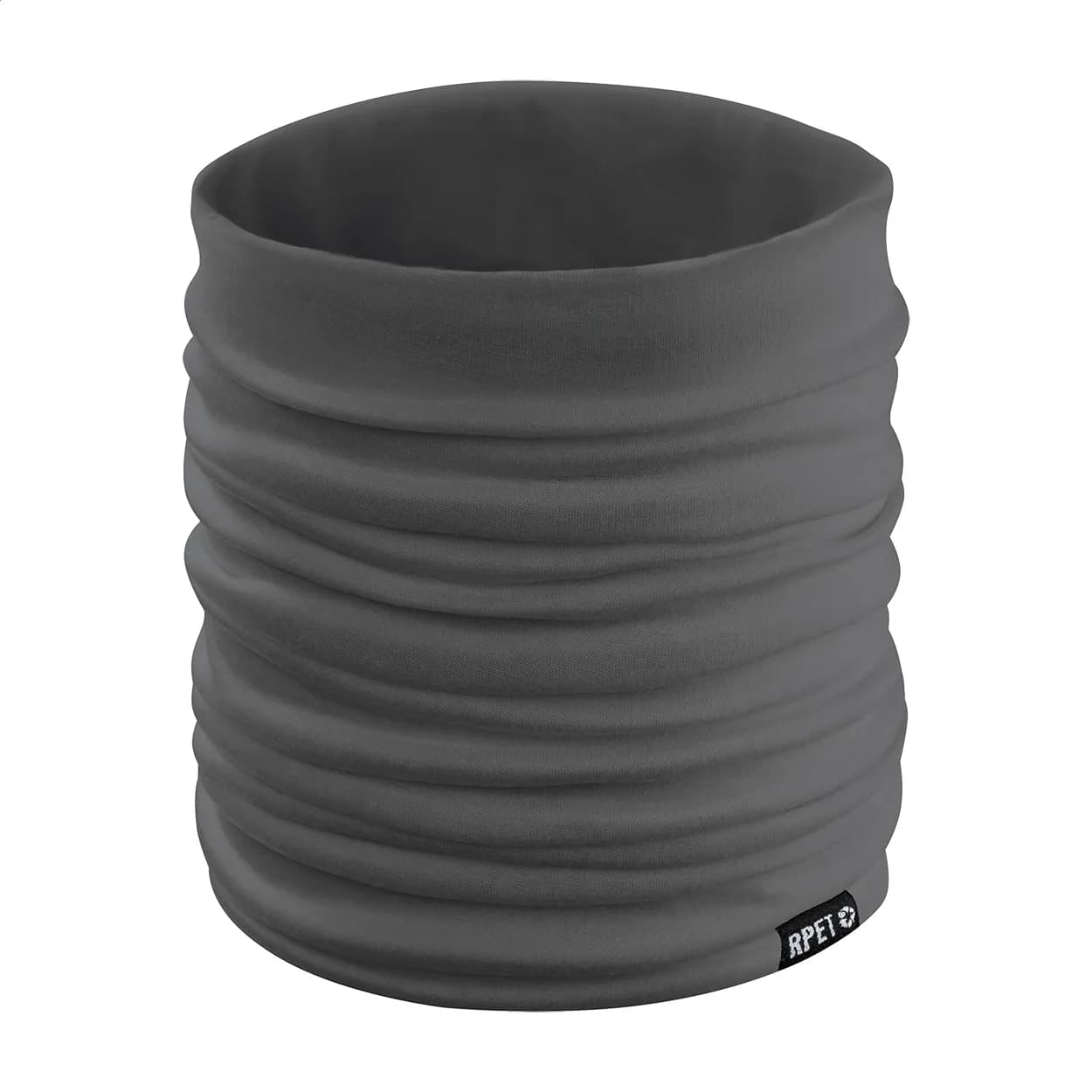 Multifunktions-Schal aus RPET - Terrax - aschgrau (-77)