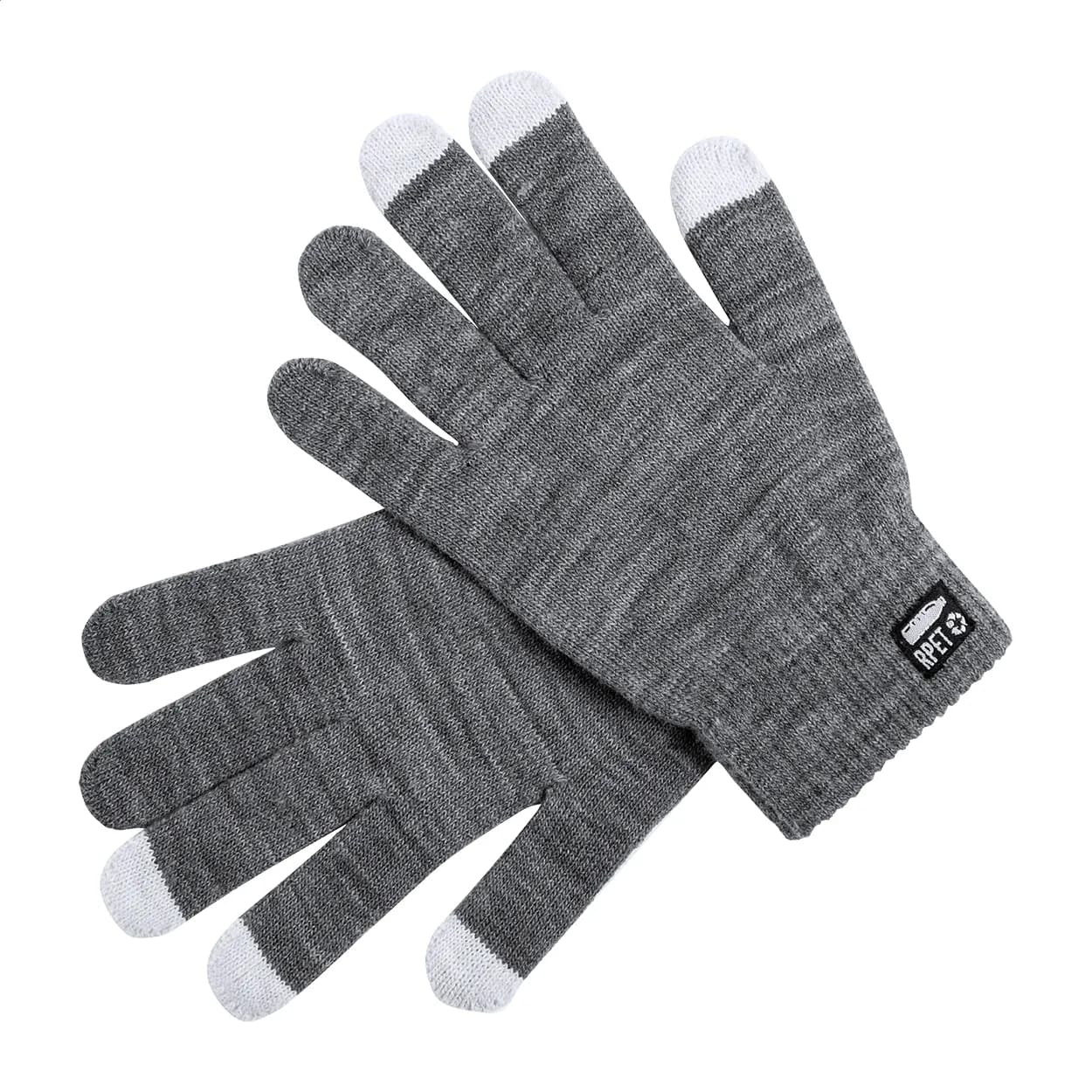 RPET Touchscreen-Handschuhe - Retap - aschgrau (-77)