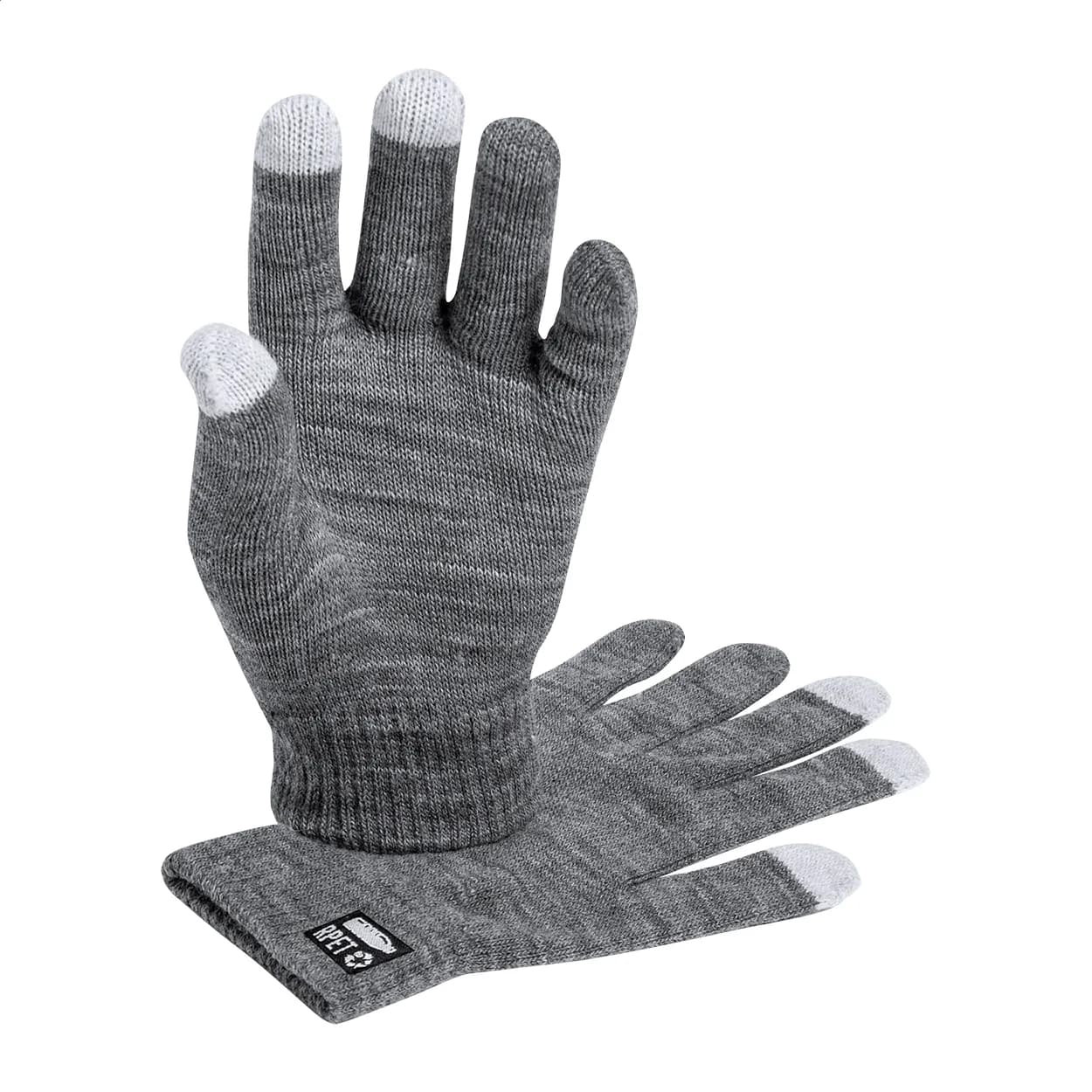 RPET Touchscreen-Handschuhe - Retap - aschgrau (-77)