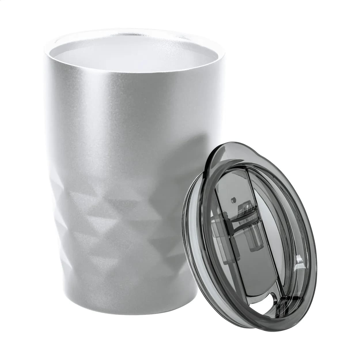 Kupferisolierter Thermobecher - Cupper - silber (-21)