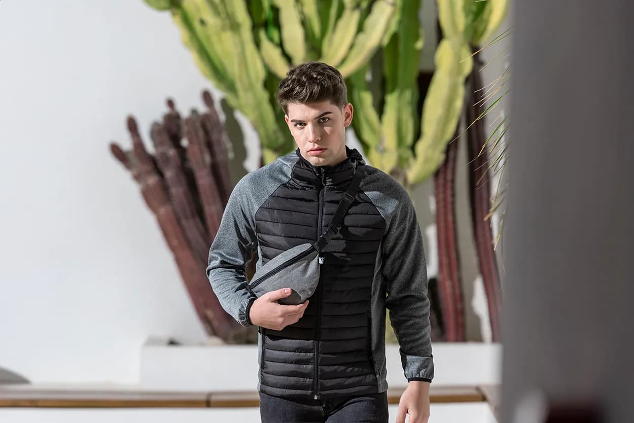 RPET Gürteltasche - Cochel - aschgrau (-77)