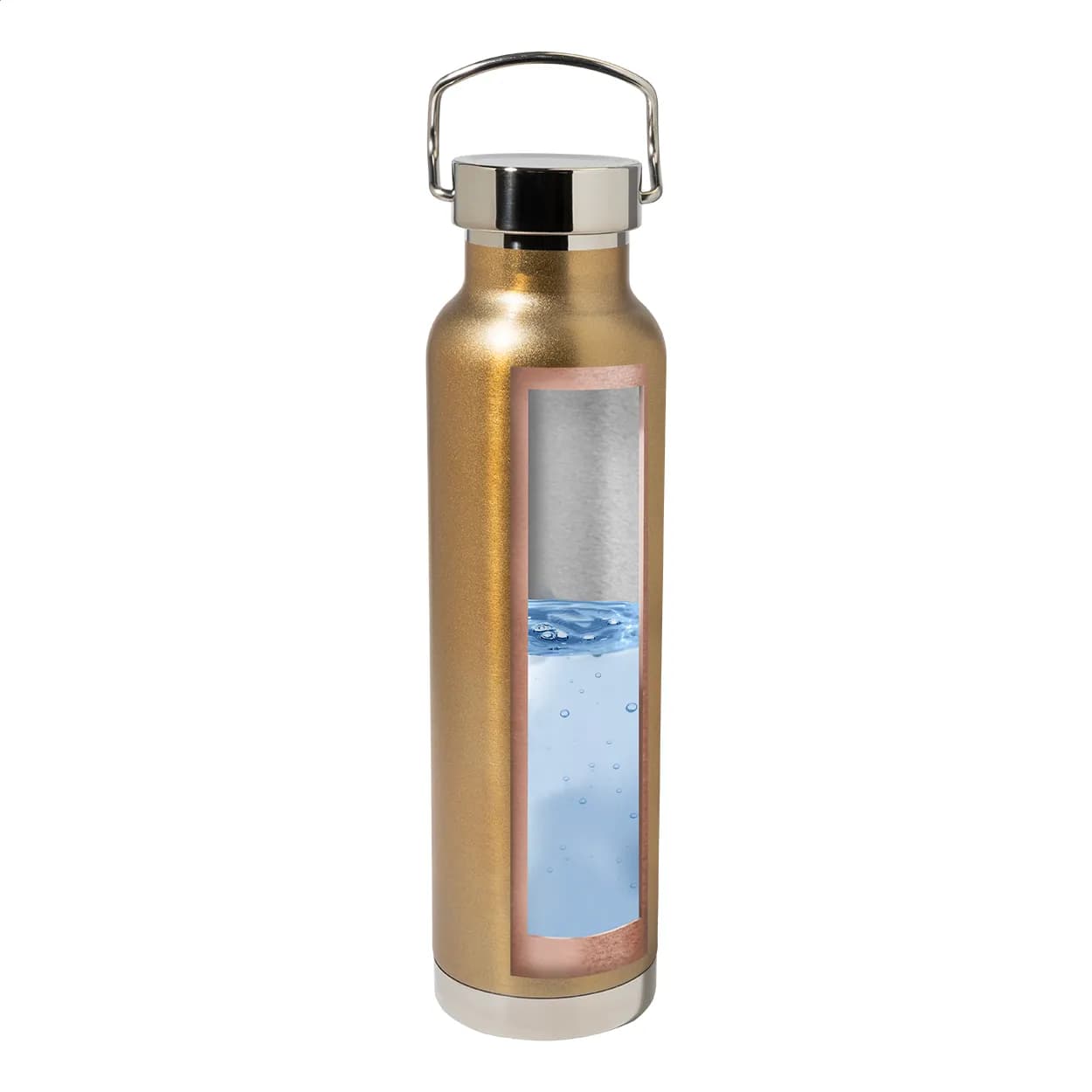 Kupferisolierte Thermoflasche - Cuppar - gold (-98)