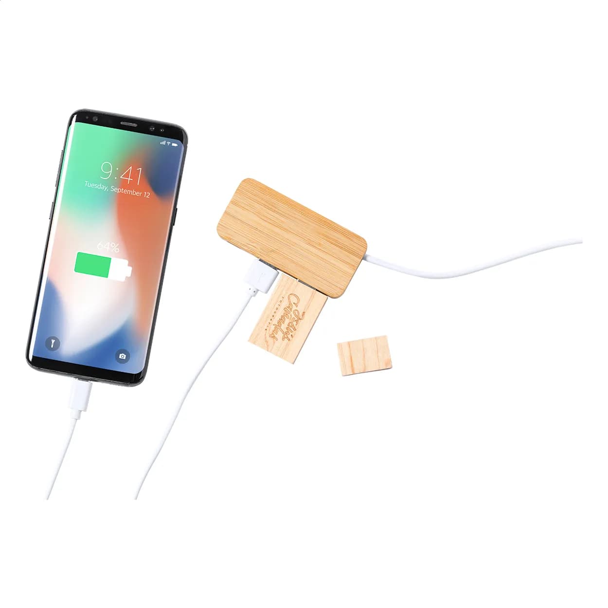 USB Hub - BooHub - natur