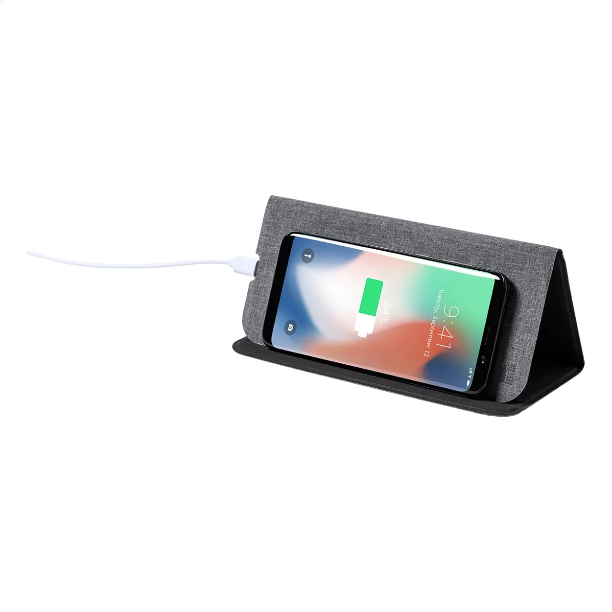 Wireless-Charger Mousepad - Chapati - grau (-77)