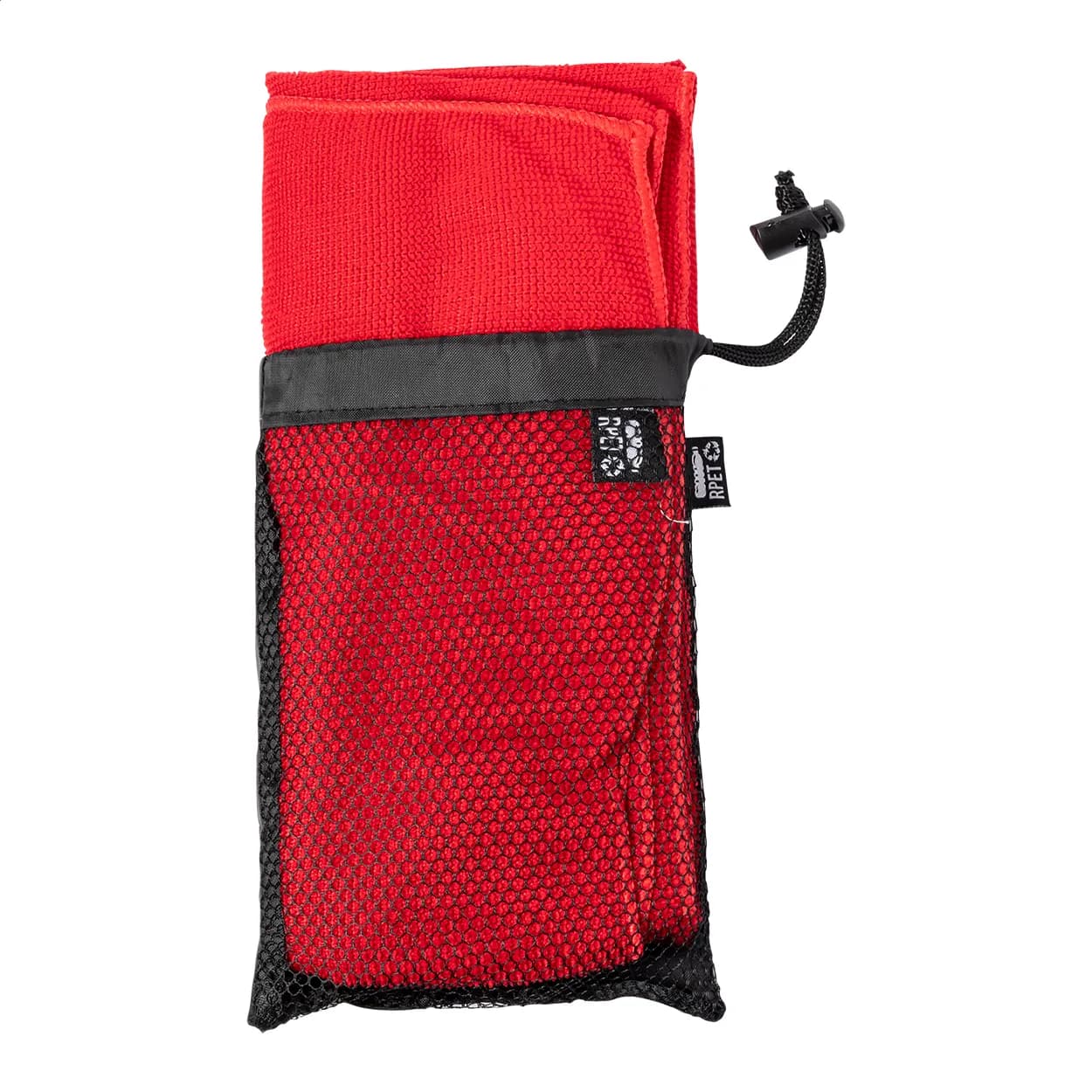 Handtuch aus RPET - Primal - rot (-05)