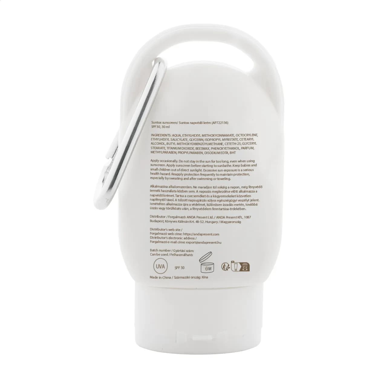 Sonnencreme - Suntox - weiß (-01)