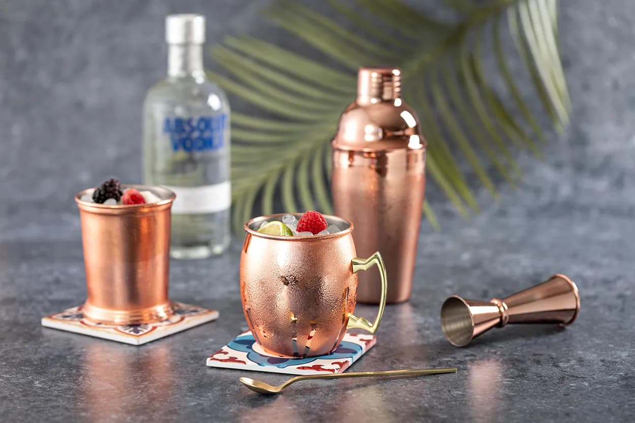 Cocktailbecher - Mule - rosa
