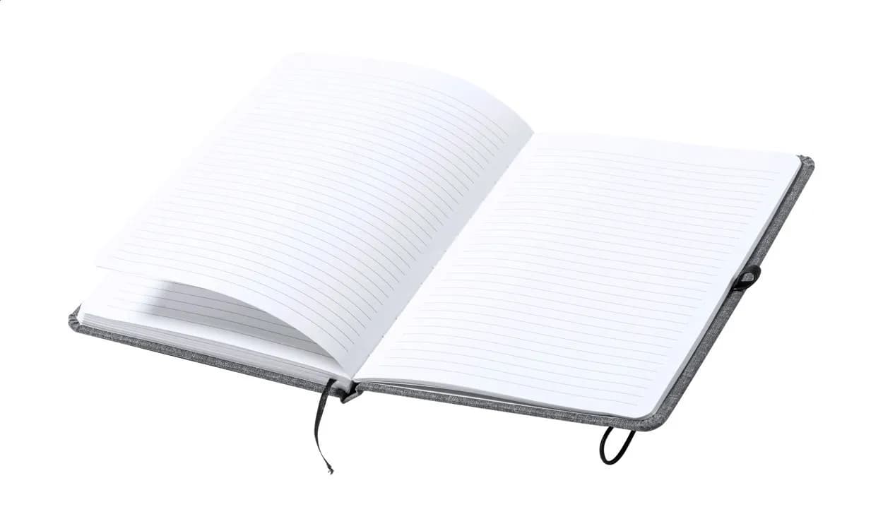 RPET-Notizbuch - Persica - grau (-77)