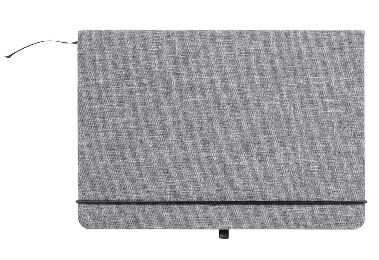 RPET-Notizbuch - Persica - grau (-77)