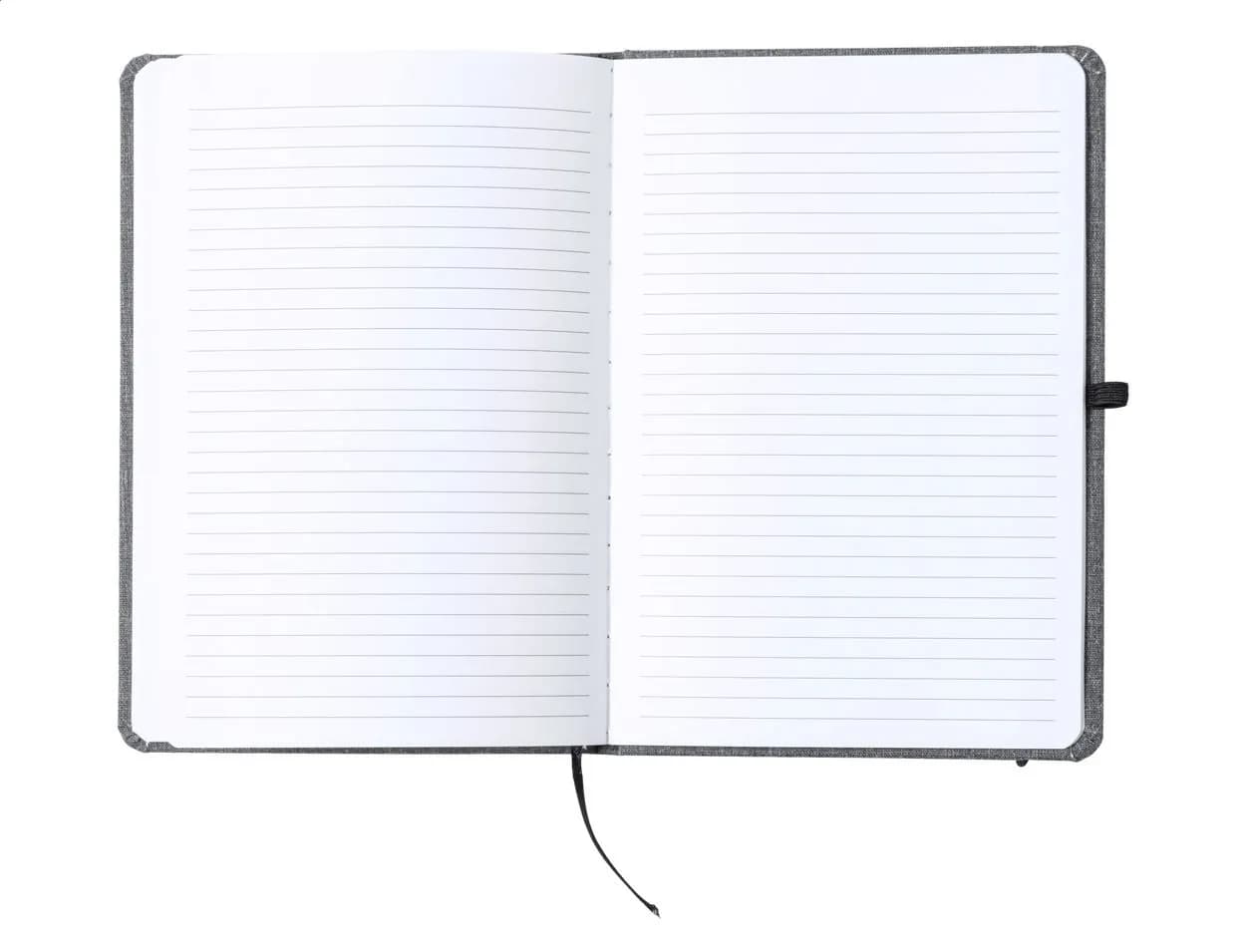 RPET-Notizbuch - Persica - grau (-77)