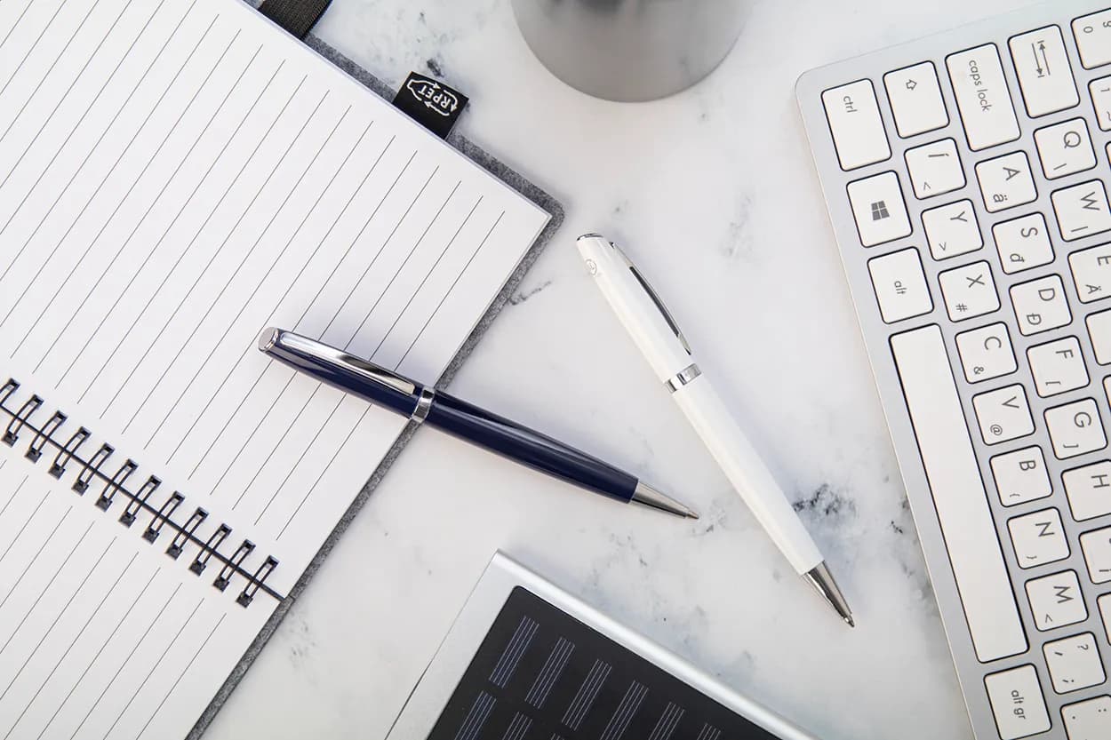 Kugelschreiber - Raffa - weiß (-01)