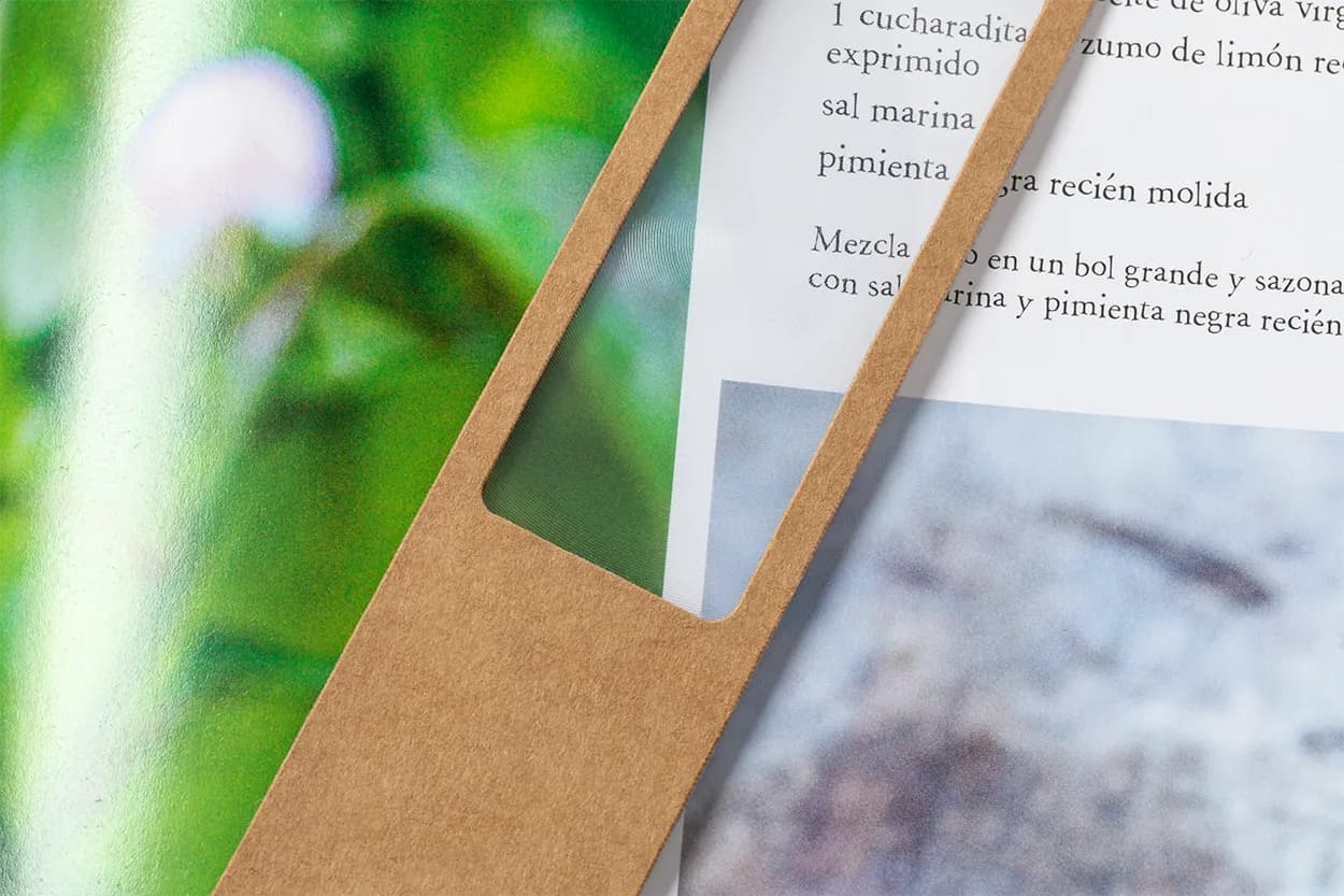 Lesezeichen mit Lupe - Niffy - natur