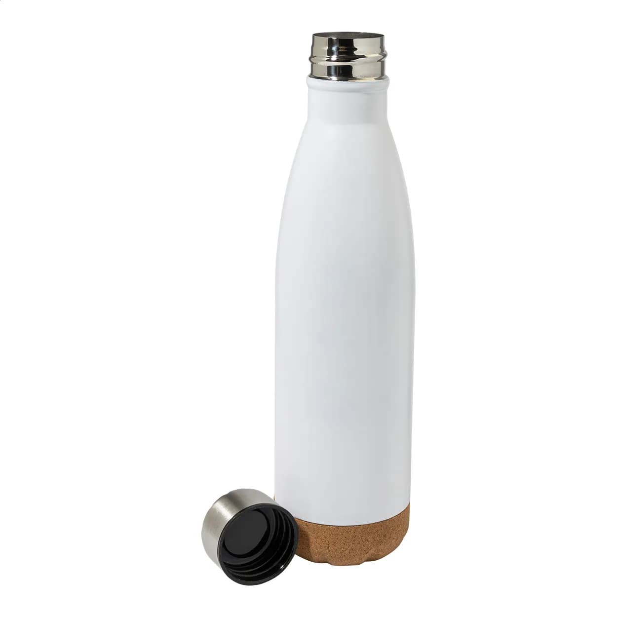 Edelstahl-Trinkflasche - Nocov - weiß (-01)