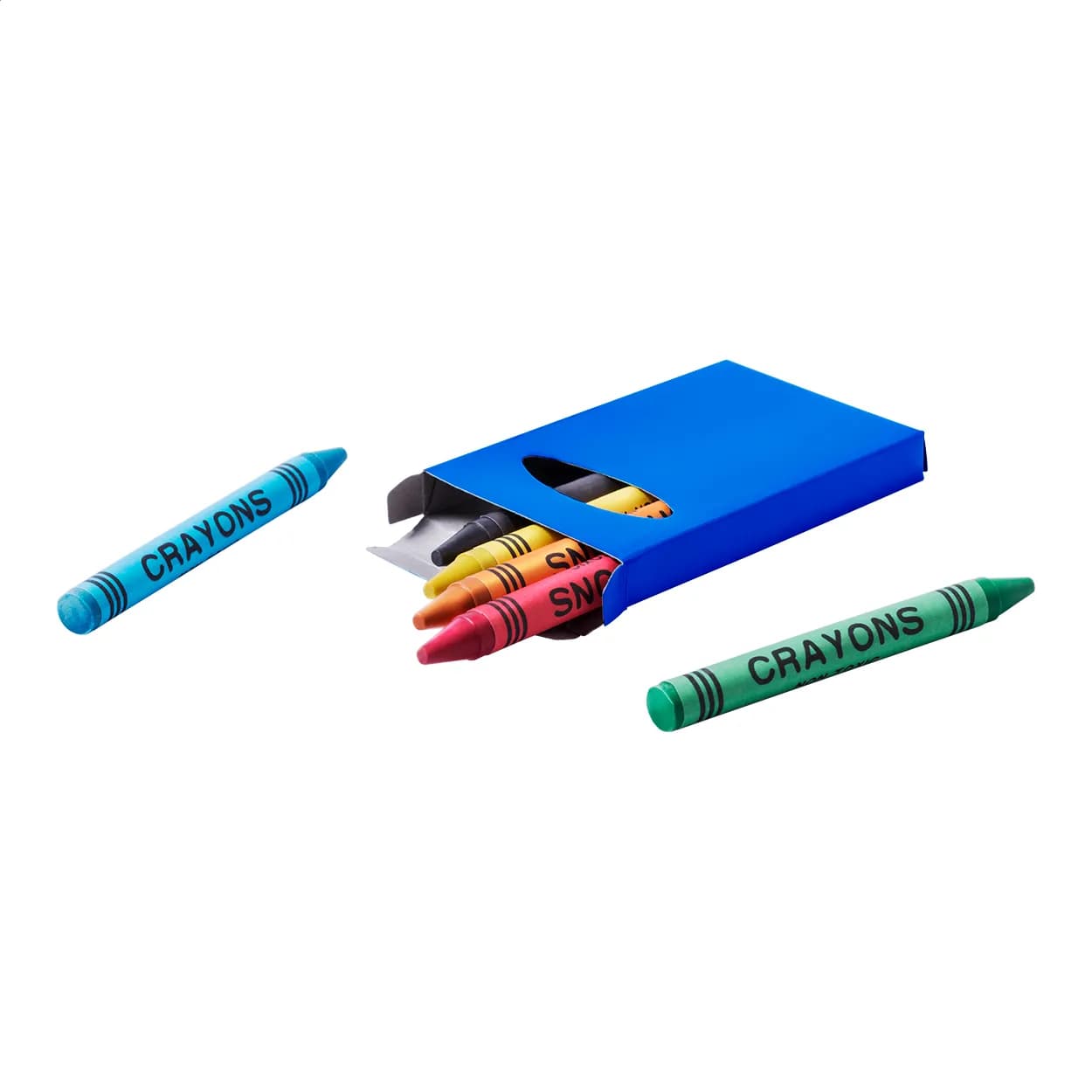 6-tlg. Wachsmalstifte-Set - Sorell - blau (-06)