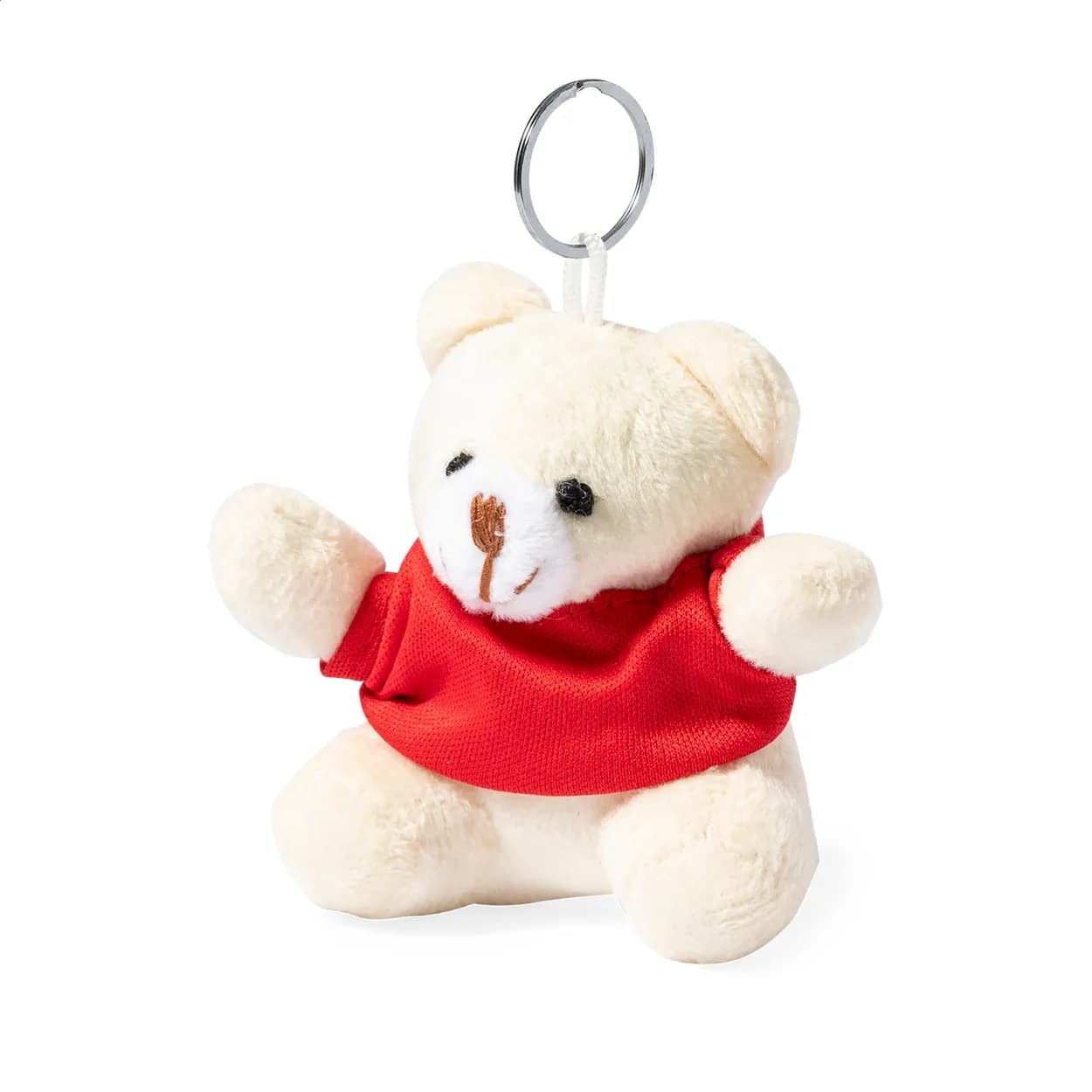 plüsch teddybär schlüsselanhänger - Keyted - rot (-05)