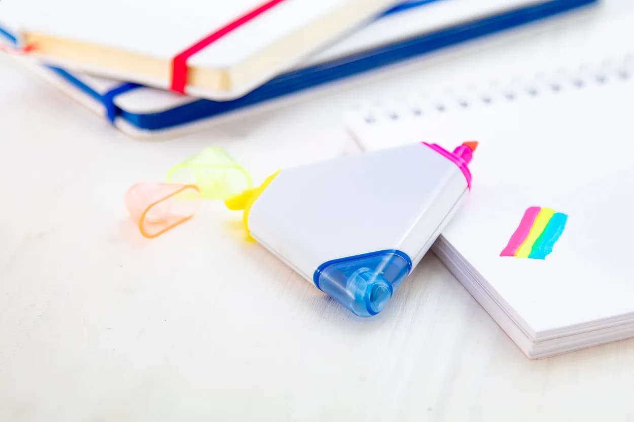 Textmarker - Triox - mehrfarbig