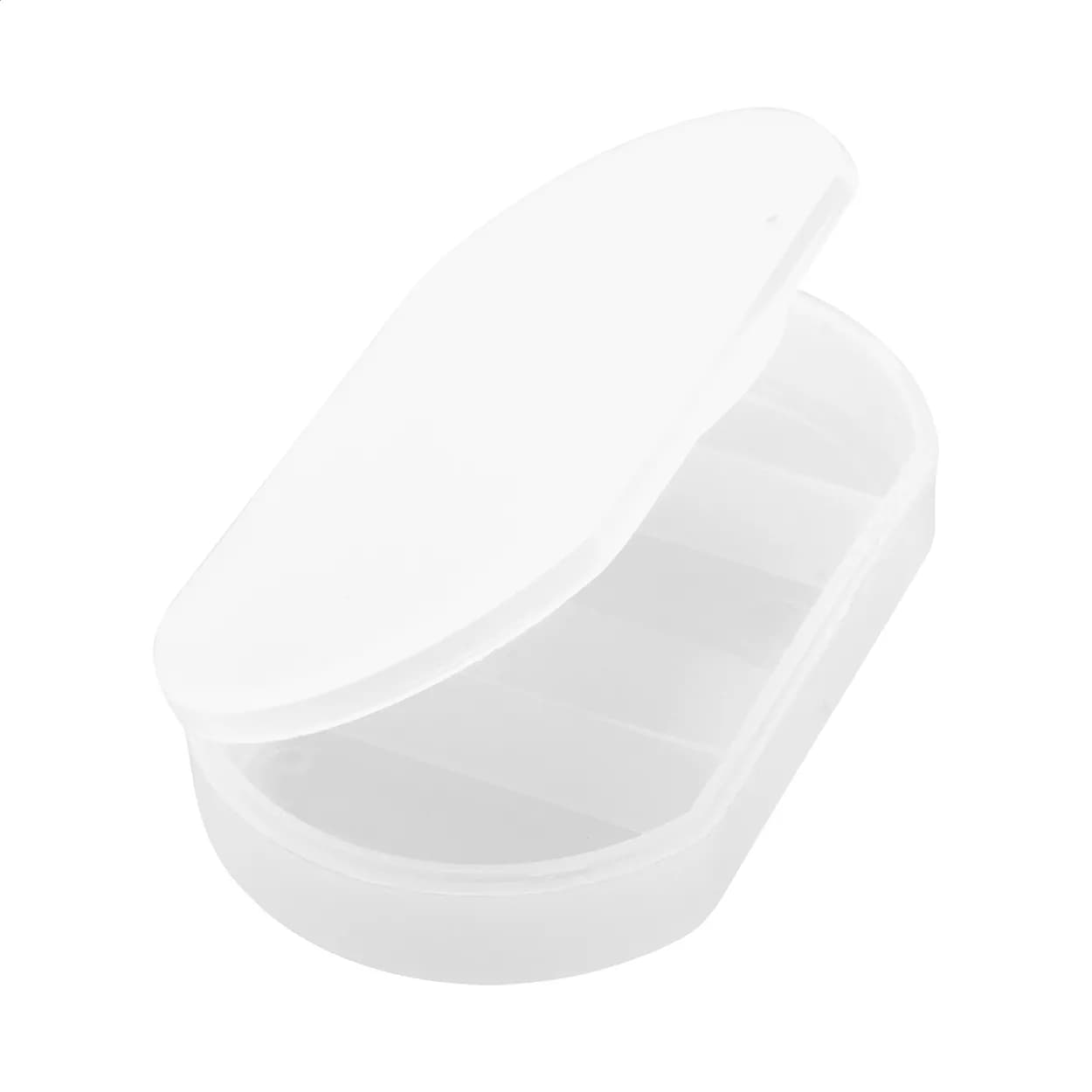 Pillendose - Tripill - weiß (-01)