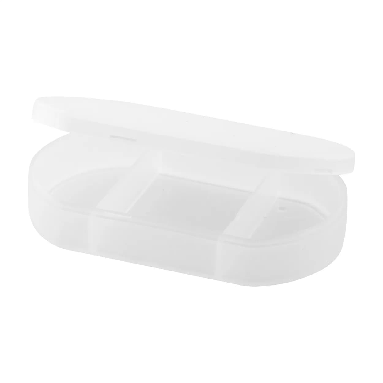 Pillendose - Tripill - mattweiß (-01T)