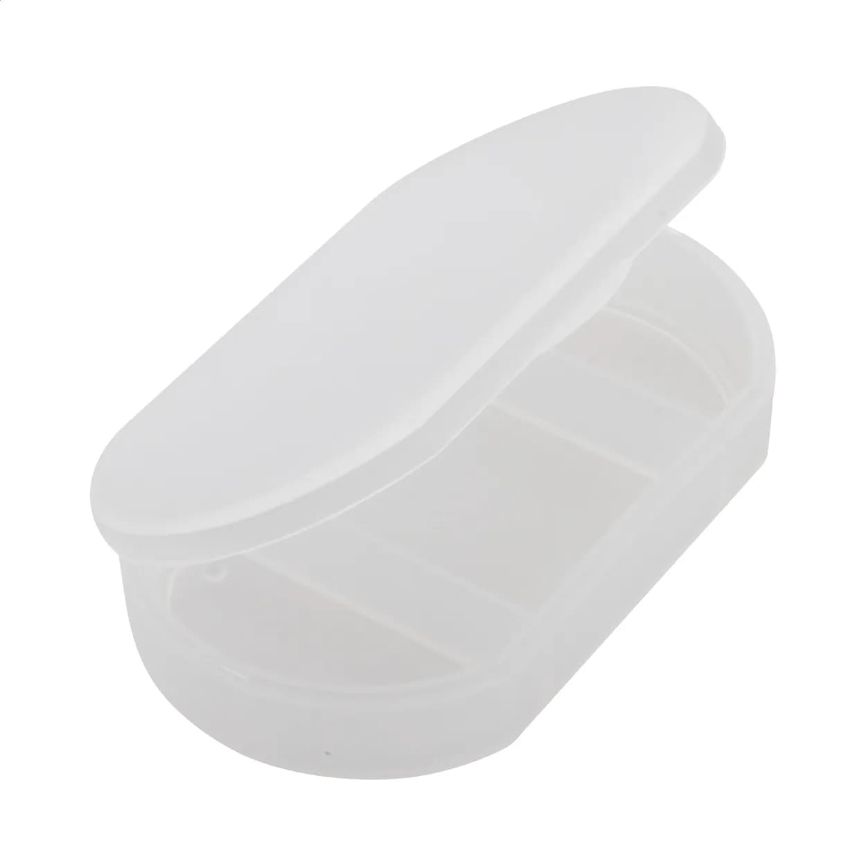 Pillendose - Tripill - mattweiß (-01T)