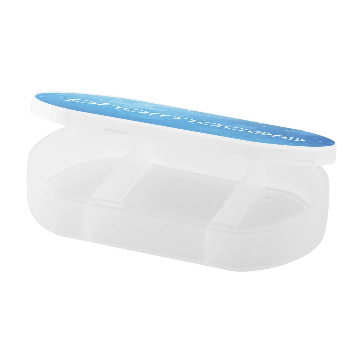 Pillendose - Tripill - mattweiß (-01T)