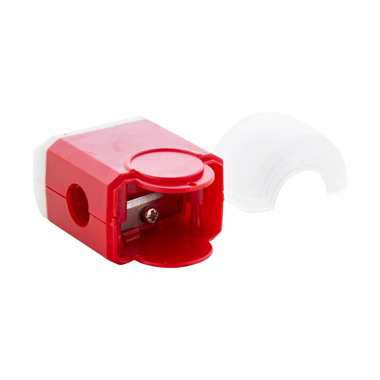 Radiergummi und Spitzer - Pencix - rot (-05)