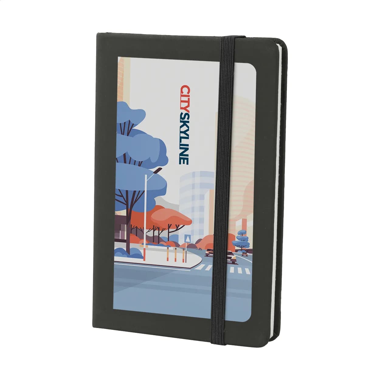 Notizbuch - Nopuk Blank A6 - schwarz (-10)