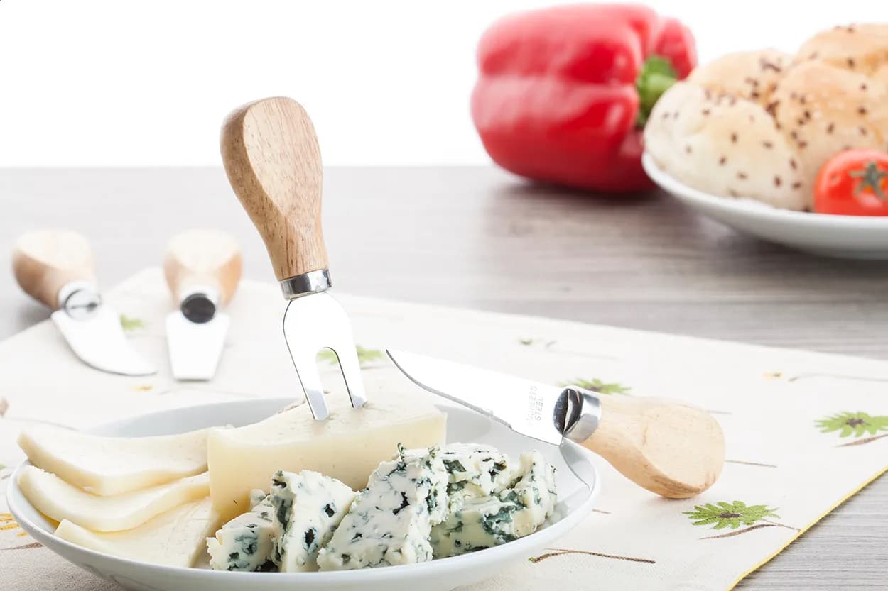 Käsemesser-Set - Gouda - natur