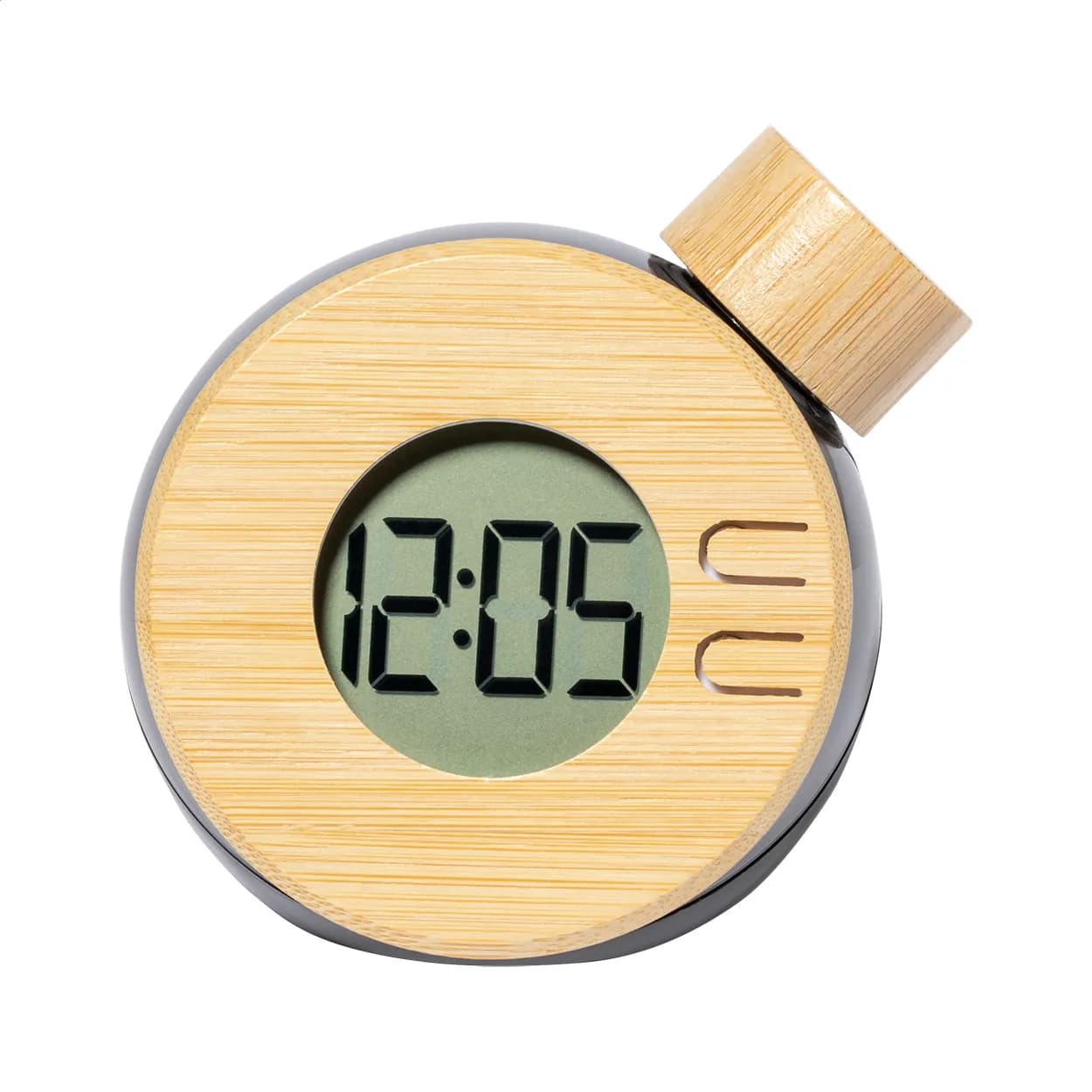 Tischuhr - Droplex - natur