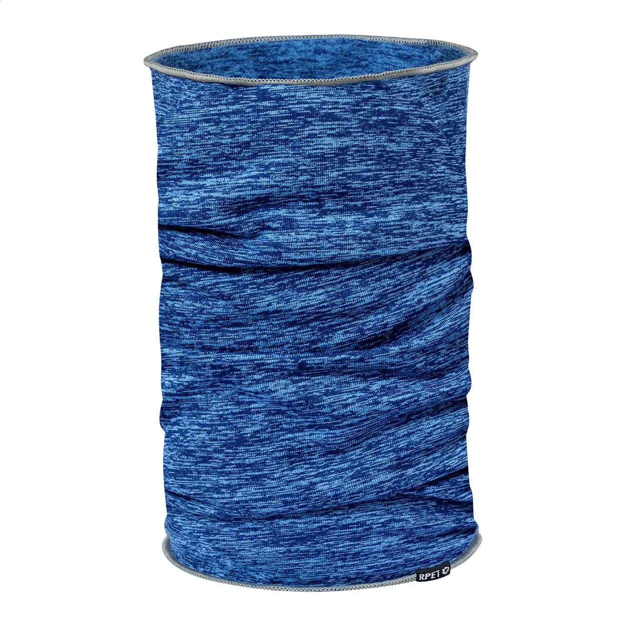 Multifunktions-Schal aus RPET - Mellax - blau (-06)